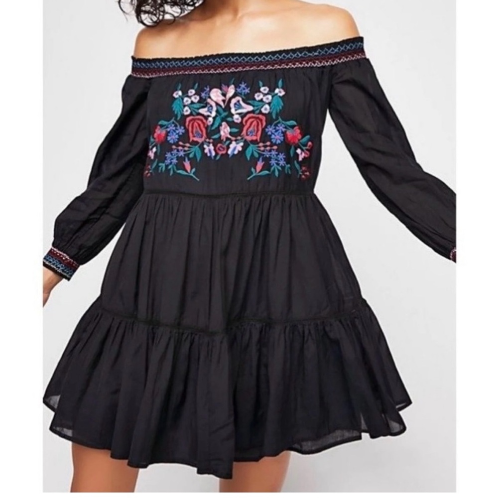 NWT Free People Sunbeam Mini Dress